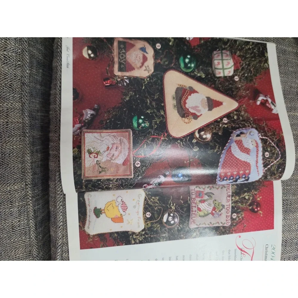 Just CrossStitch magazine 2004 special holiday issue patterns‎ vintage